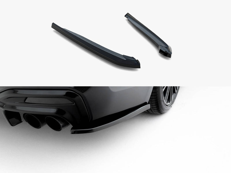 Maxton Design Rear Side Splitters BMW M550i Sedan G30