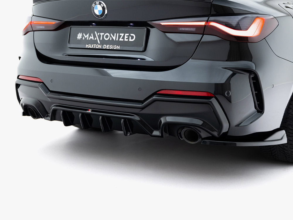 Maxton Design Rear Valance BMW 4 M-Pack G22 / G23 / G22 Facelift / G23 Facelift