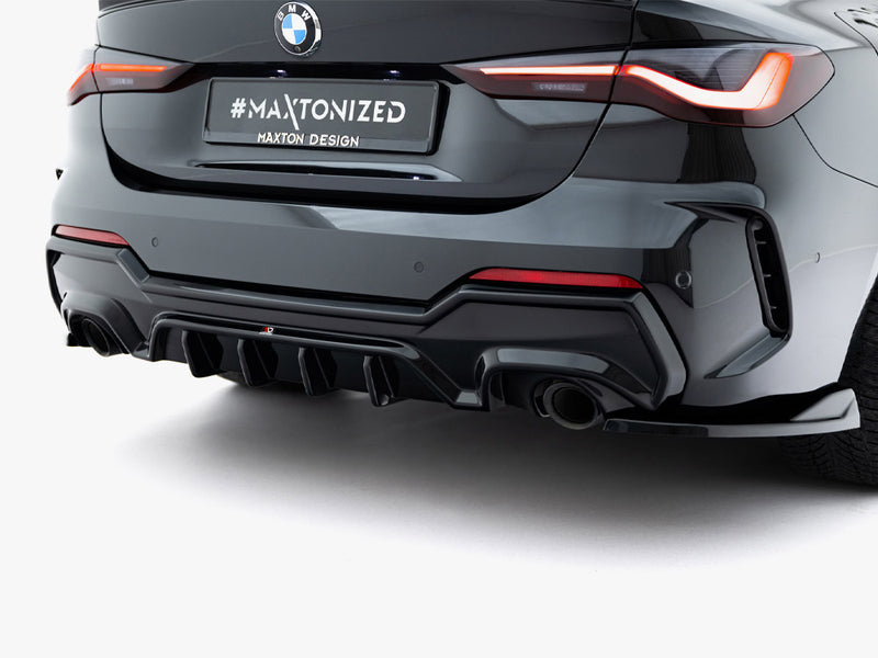 Maxton Design Rear Valance BMW 4 M-Pack G22 / G23 / G22 Facelift / G23 Facelift