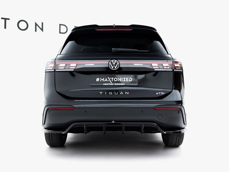 Maxton Design Rear Splitter (Vertical Bars) Volkswagen Tiguan Mk3