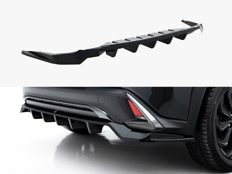 Maxton Design Rear Splitter (Vertical Bars) Lexus UX F-Sport Mk1