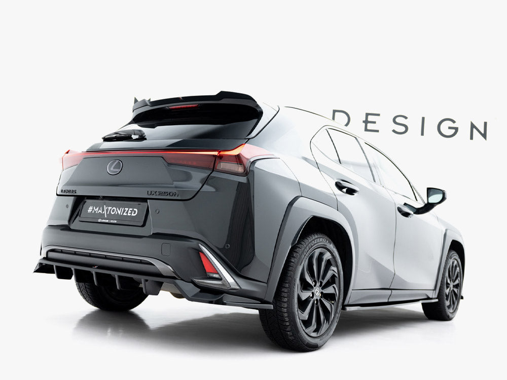 Maxton Design Rear Splitter (Vertical Bars) Lexus UX F-Sport Mk1