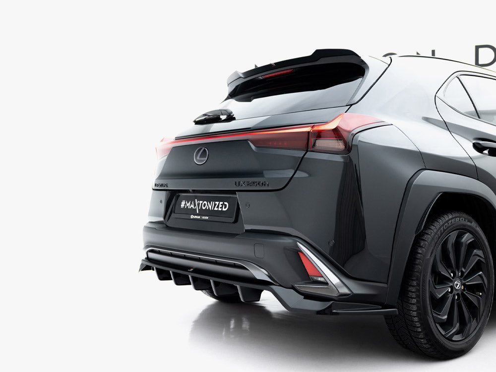 Maxton Design Rear Splitter (Vertical Bars) Lexus UX F-Sport Mk1