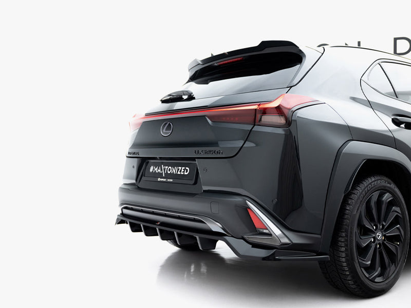 Maxton Design Rear Splitter (Vertical Bars) Lexus UX F-Sport Mk1