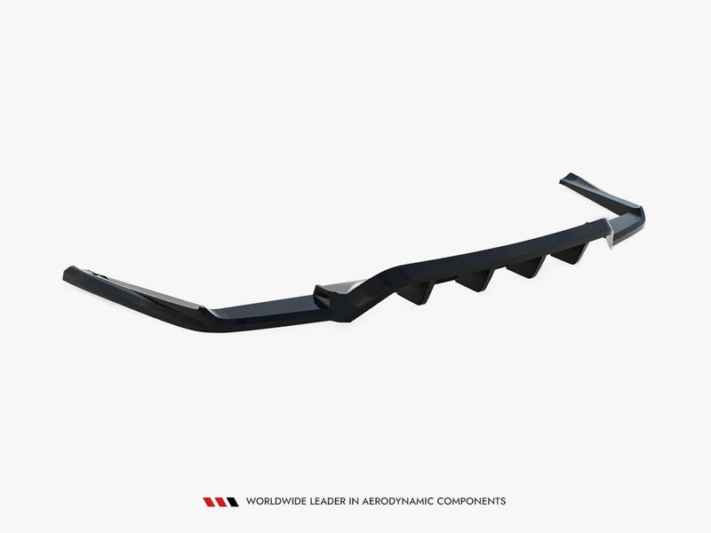Maxton Design Rear Splitter (Vertical Bars) Maserati Ghibli Modena Mk3 Facelift