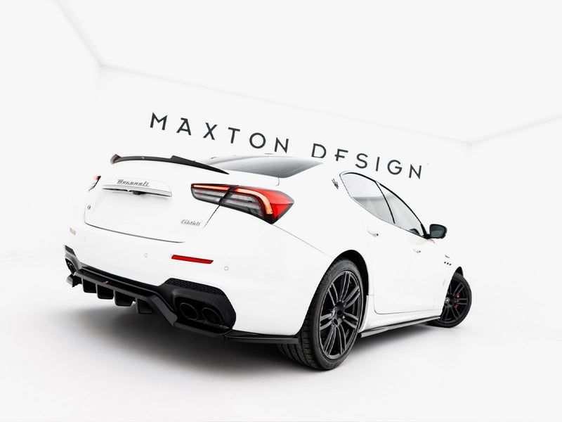 Maxton Design Spoiler CAP Maserati Ghibli Modena Mk3 Facelift