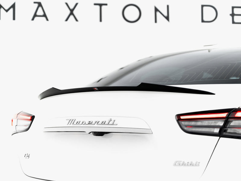 Maxton Design Spoiler CAP Maserati Ghibli Modena Mk3 Facelift