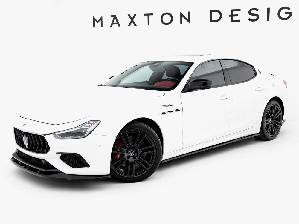 Maxton Design Side Skirts Diffusers Maserati Ghibli Modena Mk3 Facelift