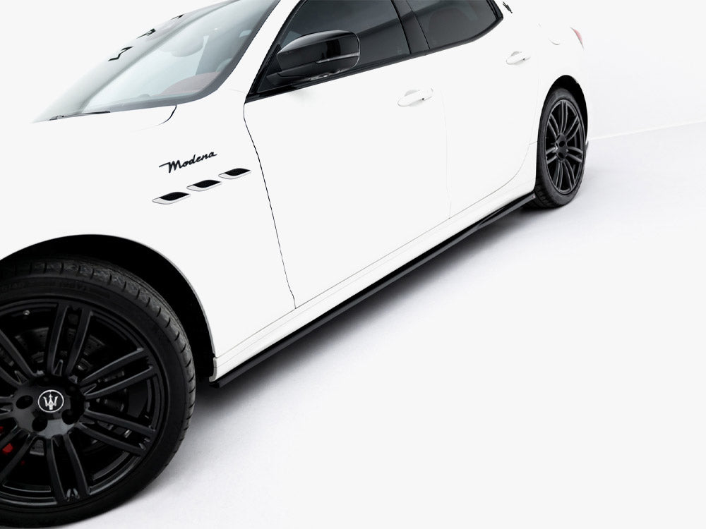 Maxton Design Side Skirts Diffusers Maserati Ghibli Modena Mk3 Facelift