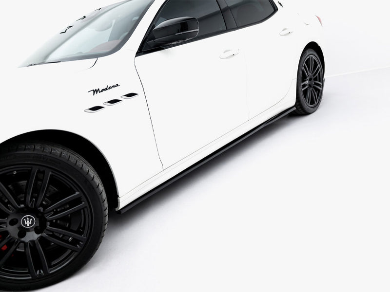 Maxton Design Side Skirts Diffusers Maserati Ghibli Modena Mk3 Facelift