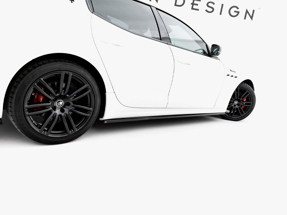 Maxton Design Side Skirts Diffusers Maserati Ghibli Modena Mk3 Facelift