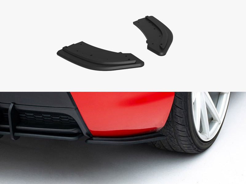 Maxton Design Street PRO Rear Side Splitters Mazda 3 MPS Mk1 EU Version