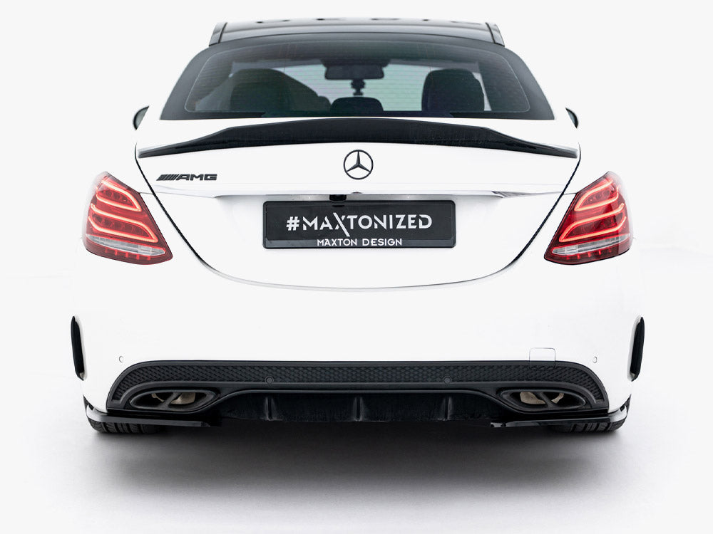 Maxton Design Rear Side Splitters Mercedes-Benz C AMG-Line Sedan W205