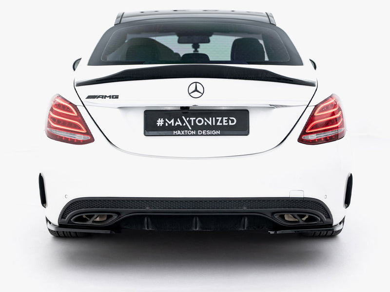 Maxton Design Rear Side Splitters Mercedes-Benz C AMG-Line Sedan W205