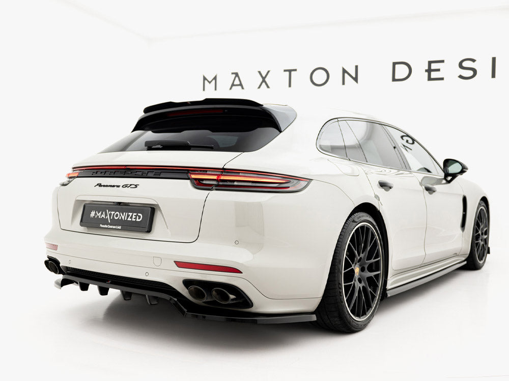 Maxton Design Rear Splitter (Vertical Bars) Porsche Panamera GTS Sport Turismo 971 Facelift