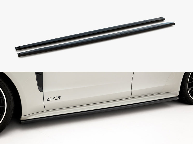 Maxton Design Side Skirts Diffusers Porsche Panamera GTS Sport Turismo 971 Facelift