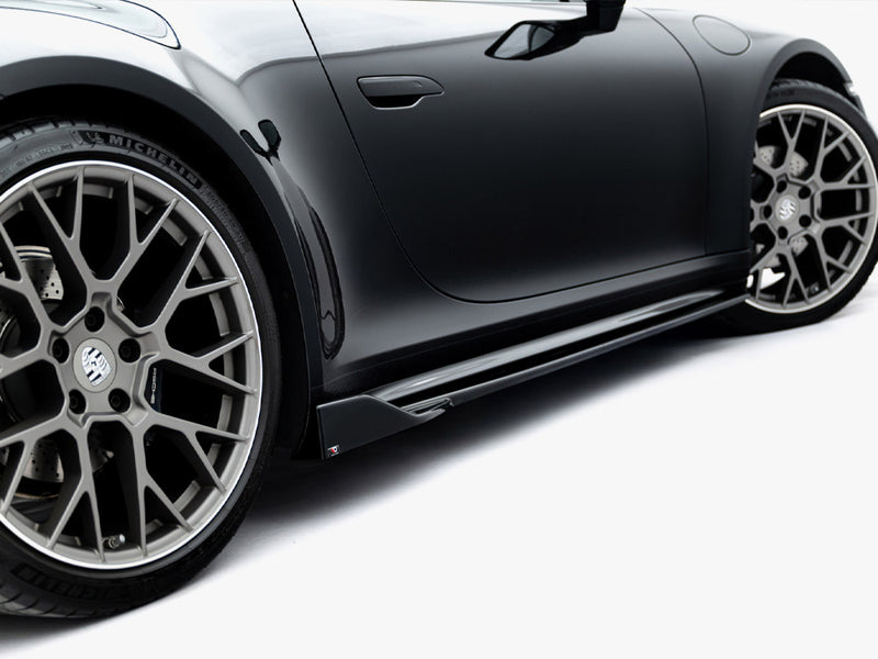 Maxton Design Side Skirts Diffusers V.2 Porsche 911 Carrera Sport Design 992