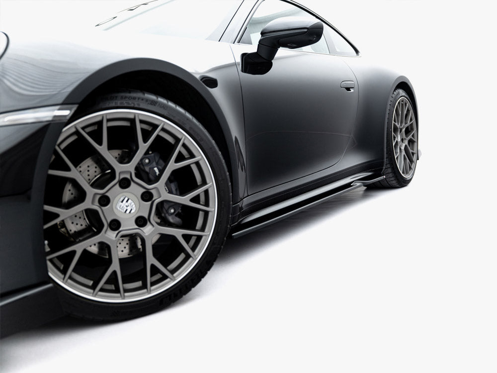 Maxton Design Side Skirts Diffusers V.1 Porsche 911 Carrera Sport Design 992