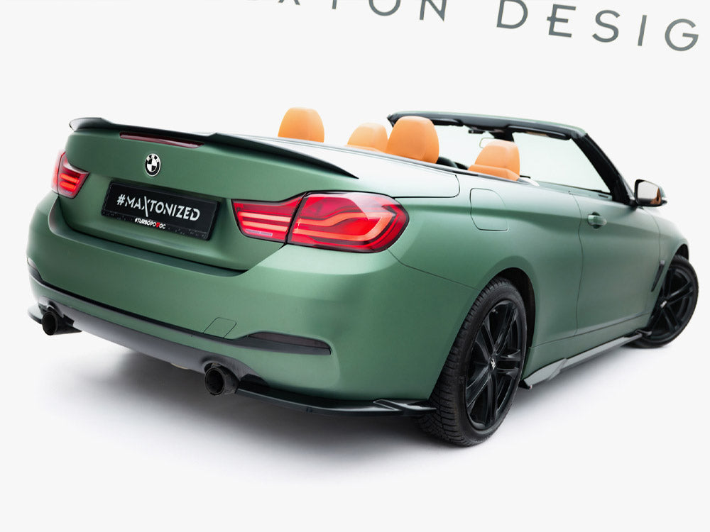 Maxton Design Rear Side Splitters BMW 4 Cabrio / Coupe F33 / F32