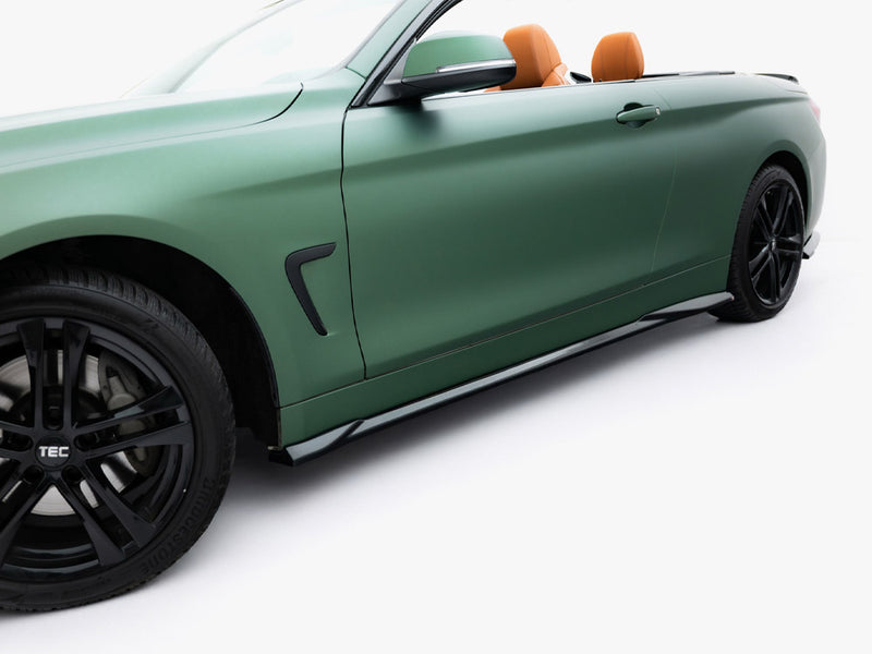 Maxton Design Side Skirts Diffusers BMW 4 Cabrio / Coupe F33 / F32