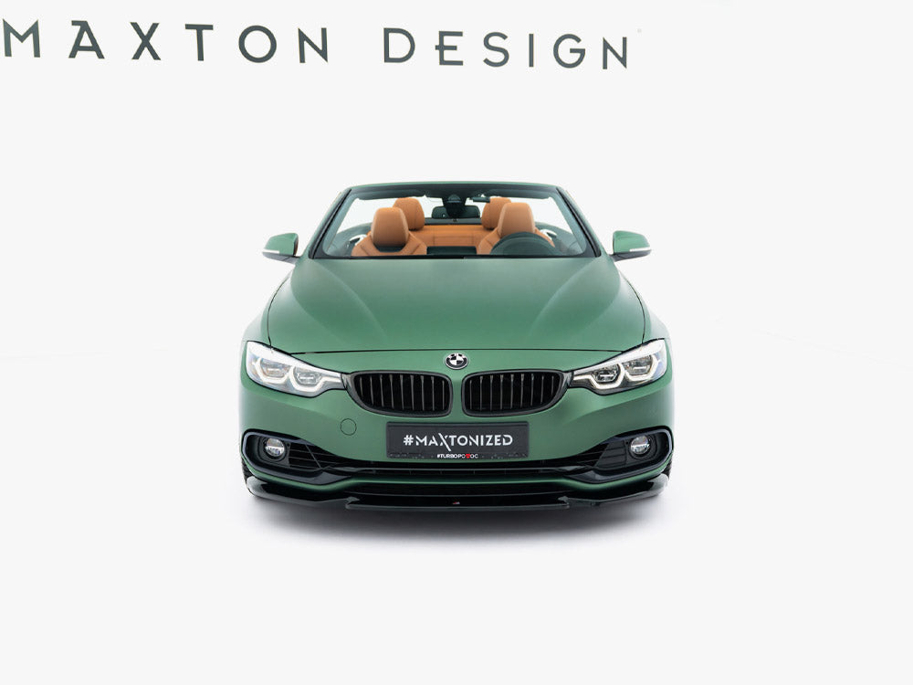 Maxton Design Front Splitter BMW 4 Cabrio / Coupe F33 / F32