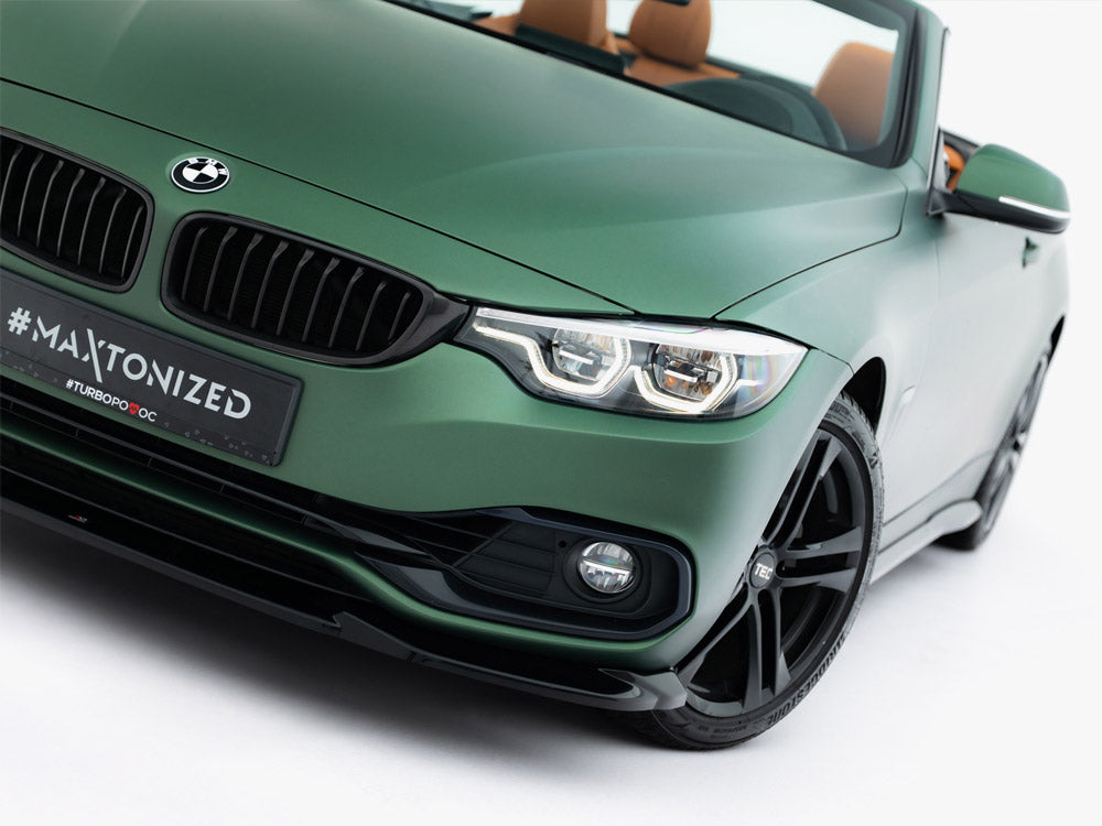 Maxton Design Front Splitter BMW 4 Cabrio / Coupe F33 / F32