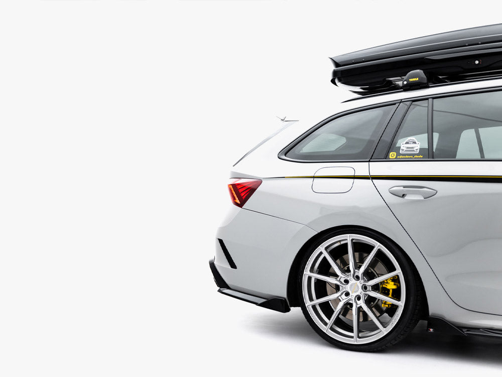 Maxton Design Rear Side Splitters V.8 Skoda Octavia RS Liftback / Estate Mk4
