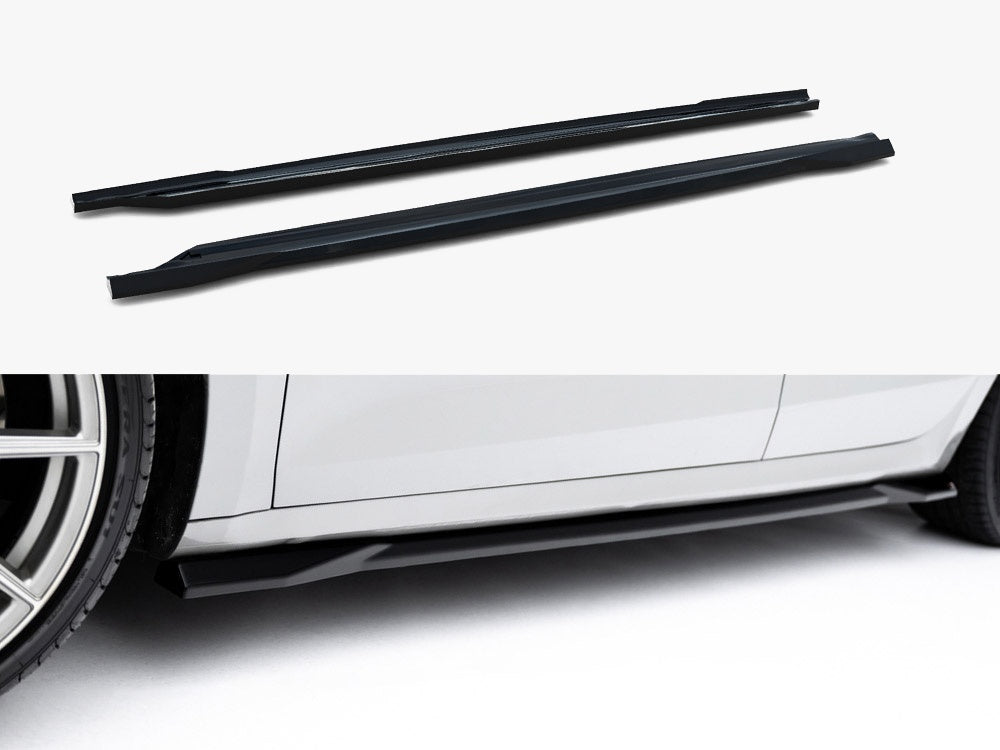 Maxton Design Side Skirts Diffusers V.3 Skoda Octavia RS Liftback / Estate Mk4