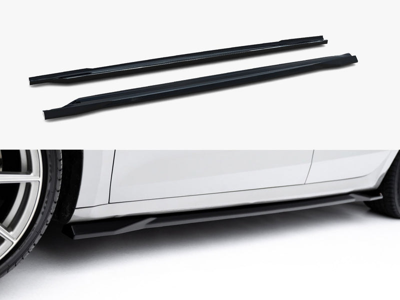 Maxton Design Side Skirts Diffusers V.3 Skoda Octavia RS Liftback / Estate Mk4