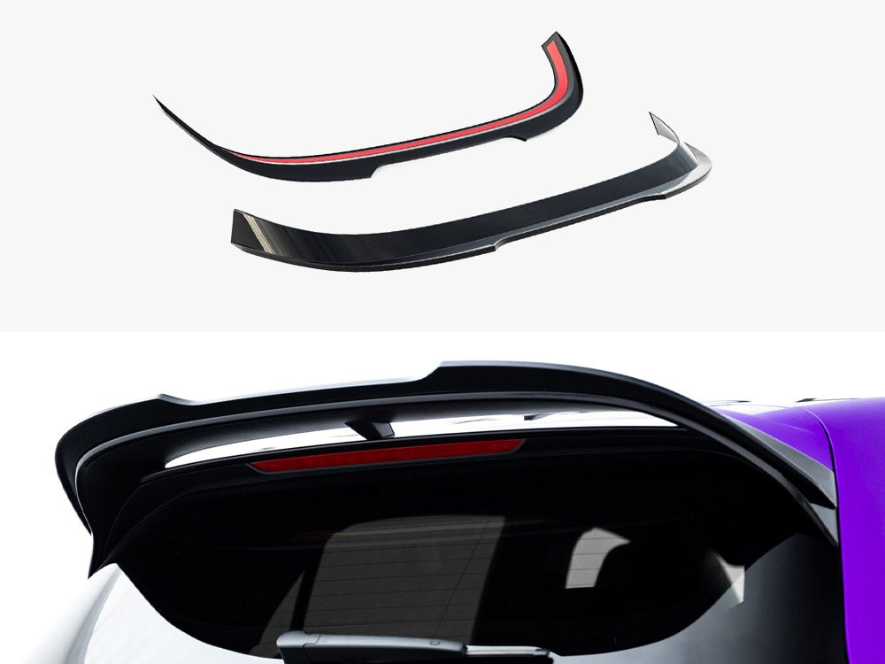 Maxton Design Spoiler CAP V.2 Volkswagen Golf R-Performance Mk8 Facelift