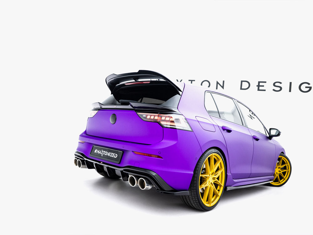 Maxton Design Spoiler CAP V.2 Volkswagen Golf R-Performance Mk8 Facelift