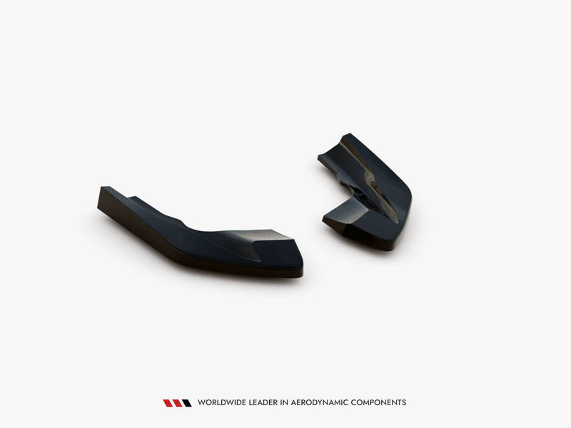 Maxton Design Rear Side Splitters V.2 Volkswagen Golf R Mk8 Facelift