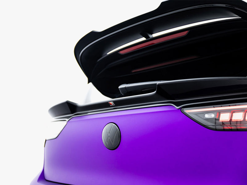 Maxton Design Lower Spoiler CAP 3D Volkswagen Golf R Mk8 Facelift