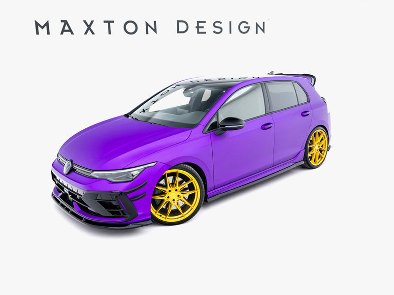 Maxton Design Side Skirts Diffusers V.5 Volkswagen Golf R Mk8 / Mk8 Facelift