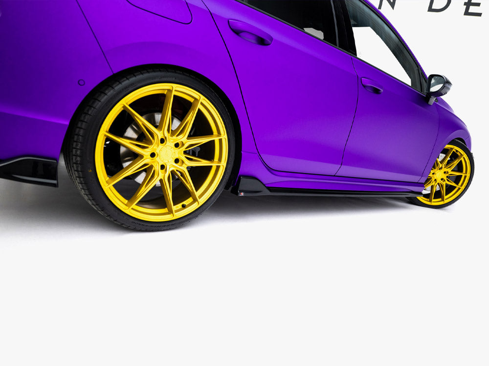 Maxton Design Side Skirts Diffusers V.4 Volkswagen Golf R Mk8 / Mk8 Facelift