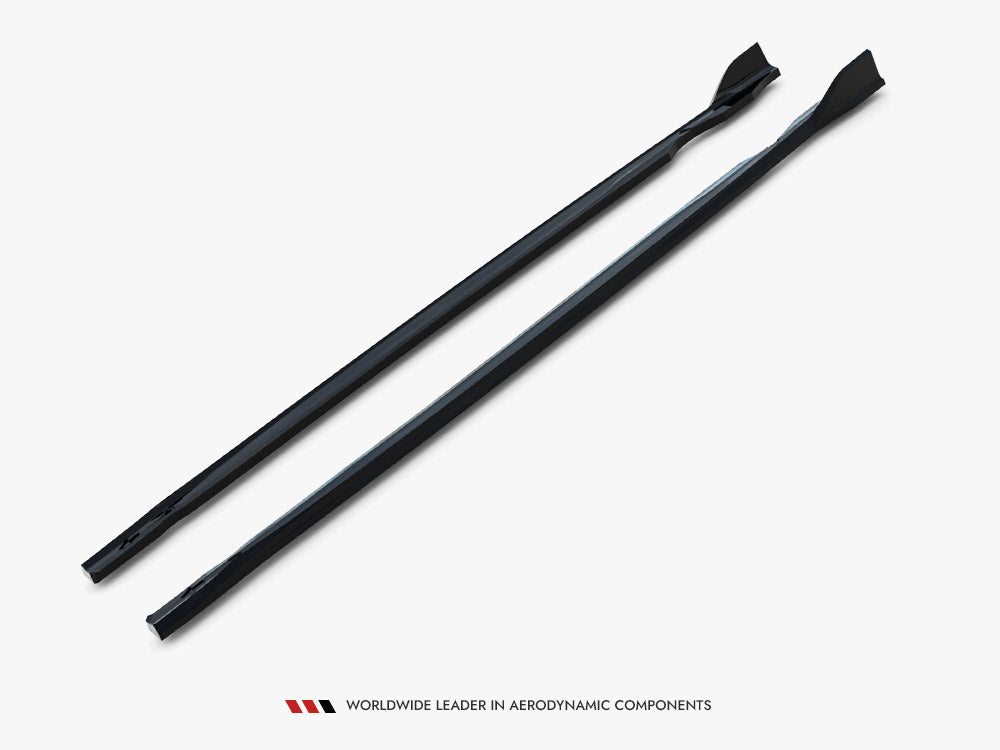 Maxton Design Side Skirts Diffusers V.4 Volkswagen Golf R Mk8 / Mk8 Facelift