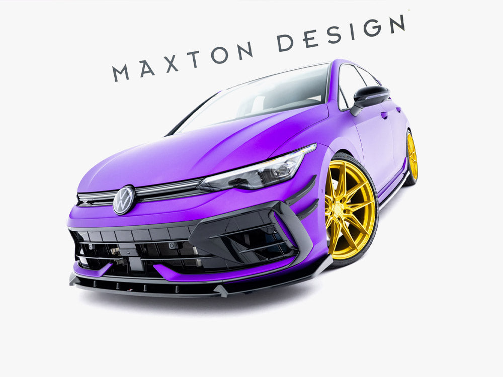 Maxton Design Front Splitter V.3 Volkswagen Golf R Mk8 Facelift