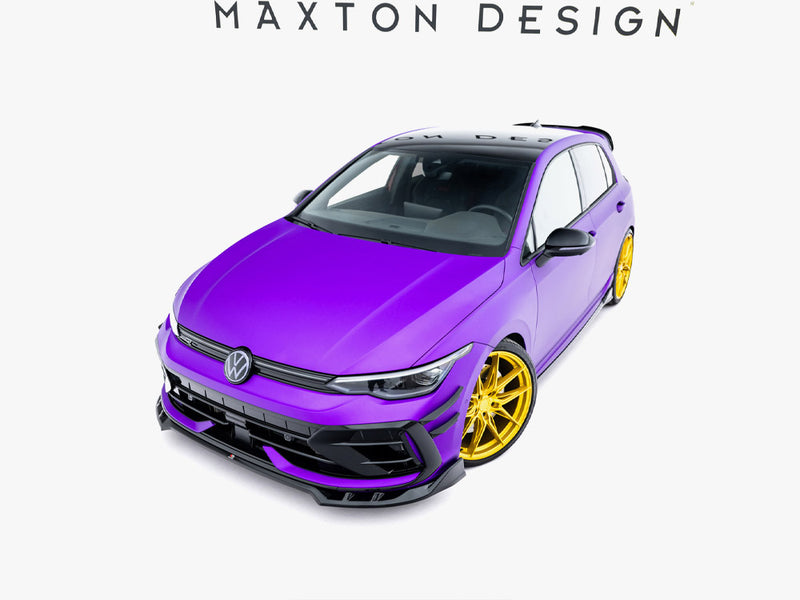 Maxton Design Front Splitter V.1 Volkswagen Golf R Mk8 Facelift