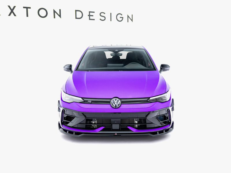 Maxton Design Front Splitter V.1 Volkswagen Golf R Mk8 Facelift