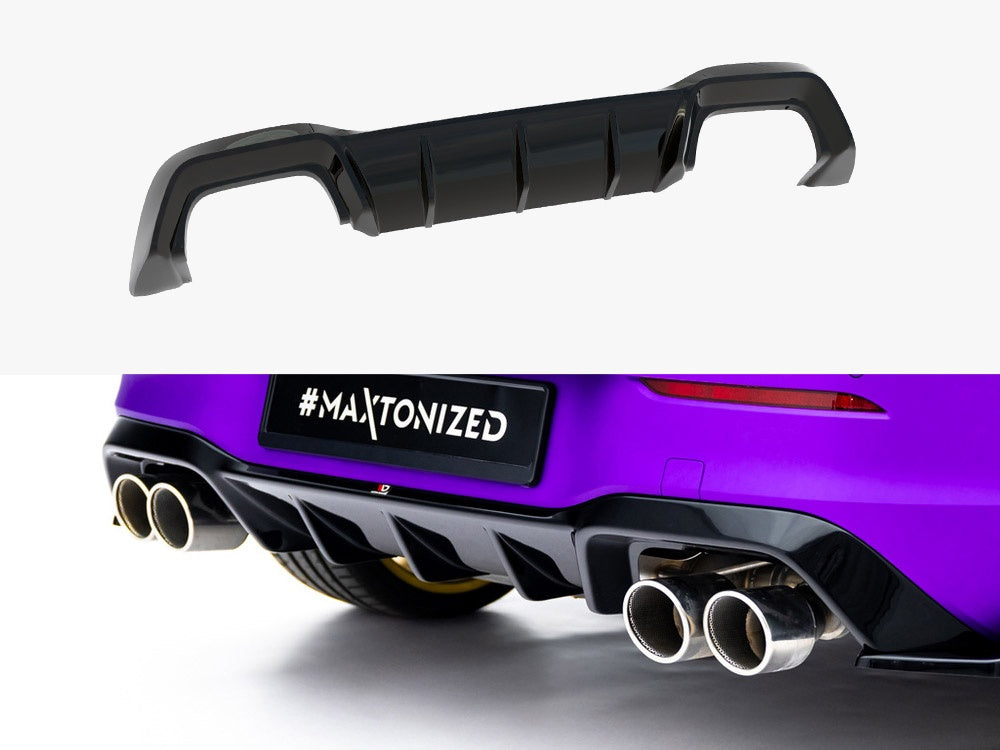 Maxton Design Rear Valance V.1 Volkswagen Golf R Mk8 Facelift