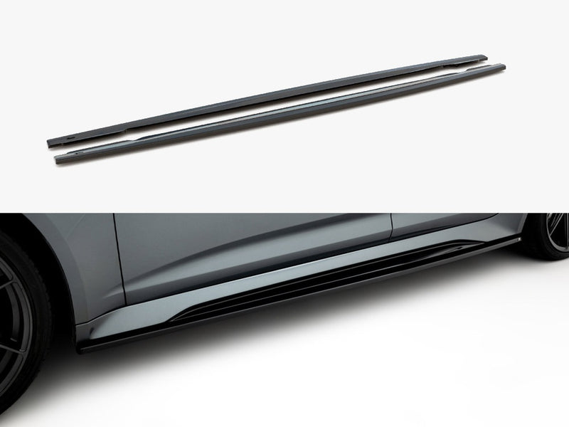 Maxton Design Side Skirt Diffusers V.2 Audi RS6 C8 / C8 Facelift