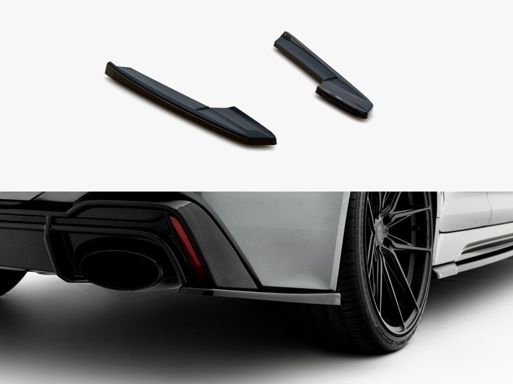 Maxton Design Rear Side Splitters V.2 Audi RS6 C8 / C8 Facelift