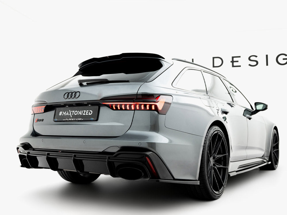 Maxton Design Rear Side Splitters V.2 Audi RS6 C8 / C8 Facelift