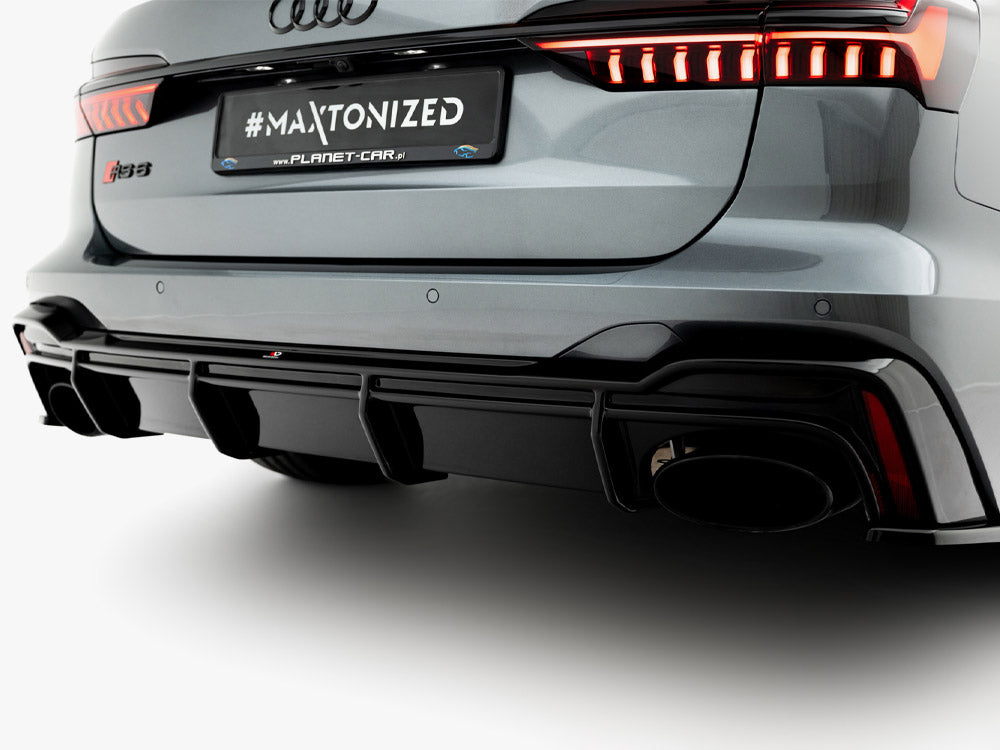 Rear Valance Audi RS6 C8 / C8 Facelift (Version with towbar) - Carbonetics