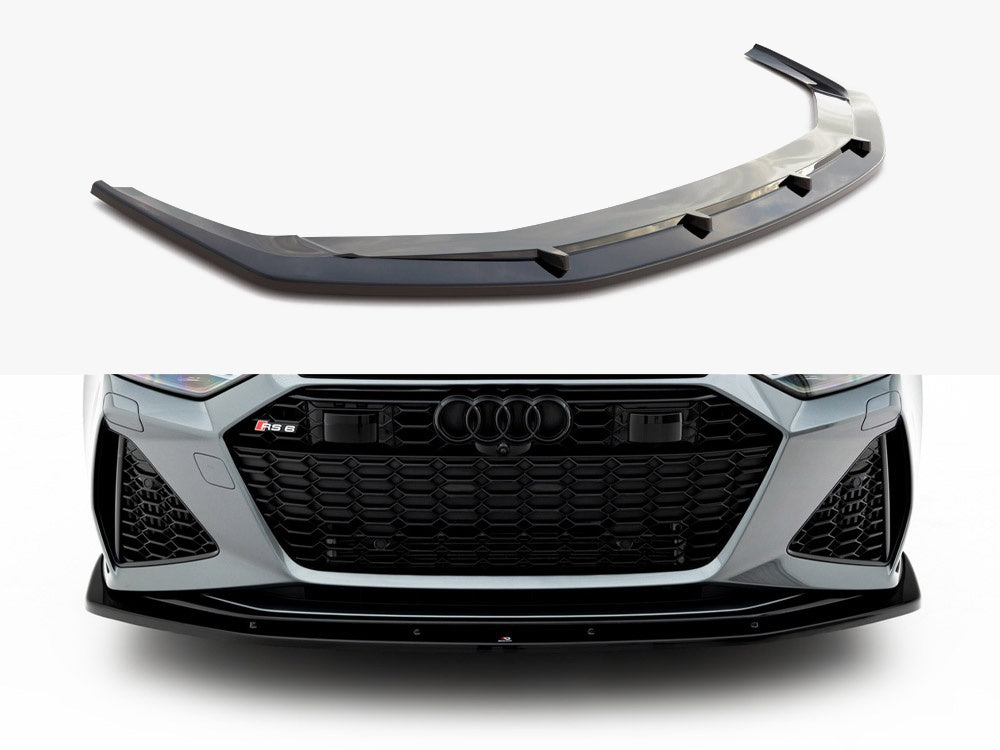 Maxton Design Front Splitter V.2 Audi RS6 C8 / C8 Facelift