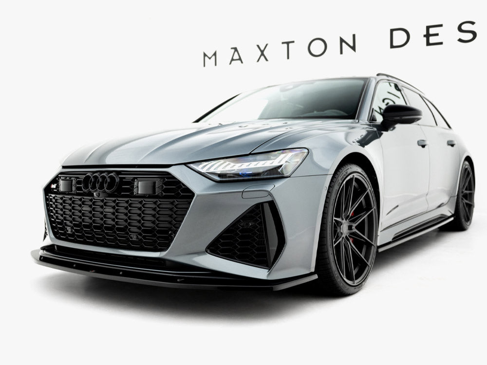 Maxton Design Front Splitter V.2 Audi RS6 C8 / C8 Facelift