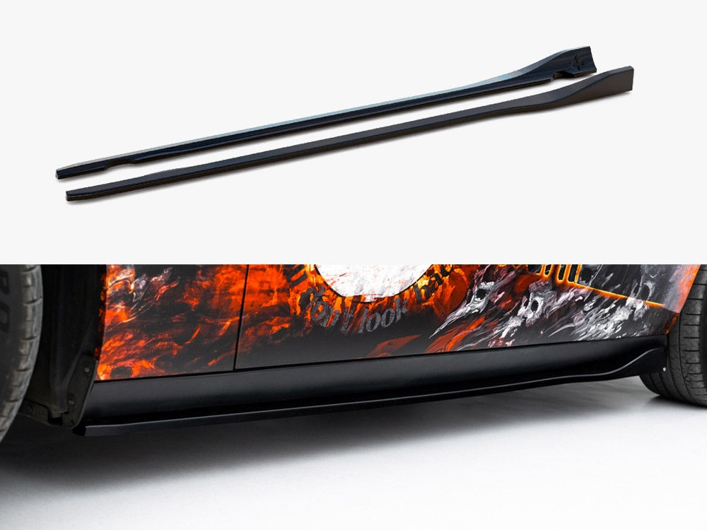 Maxton Design Side Skirts Diffusers Dodge Challenger GT Mk3 Facelift