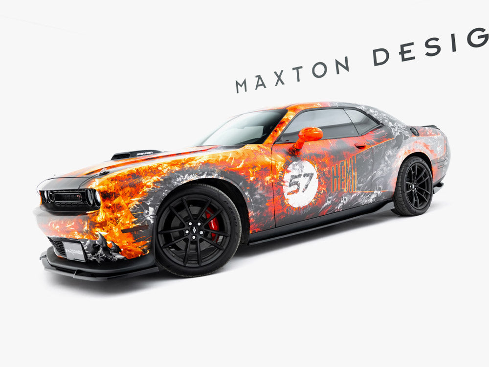 Maxton Design Side Skirts Diffusers Dodge Challenger GT Mk3 Facelift