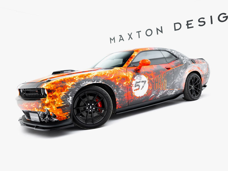 Maxton Design Side Skirts Diffusers Dodge Challenger GT Mk3 Facelift