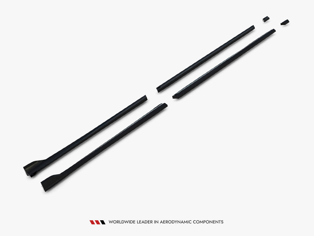 Maxton Design Side Skirts Diffusers V.2 Mercedes-Benz V-Class Long AMG-Line W447 Facelift 2
